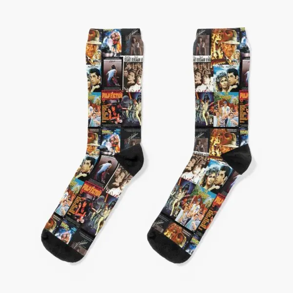 

Classic Movies Crew Socks Funny Girls Ladies Cotton Mens Cartoon Unisex Short Women Autumn Winter Breathable Cute Best Pattern