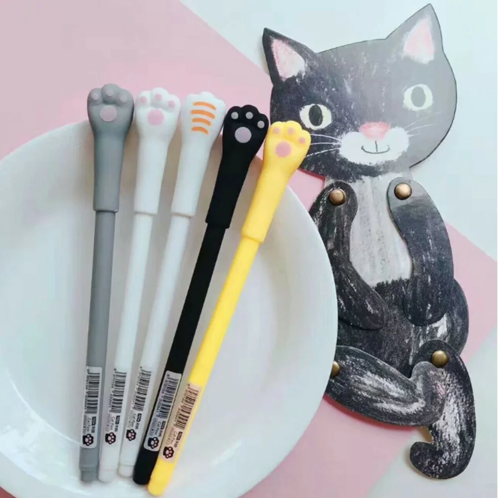 22(0.5mm) 1 шт 0,38/0,5 мм Милая пластиковая гелевая ручка Kawaii, креативная новинка, ручки для детей, подарок, корейские канцелярские принадлежности, подарки для студентов, награда - Цвет: 22(0.5mm)