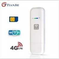 tianjie wireless 150mbps 3g 4g wifi router usb lte unlock sim card slot modem mobile wi fi hotspot portable networking dongle