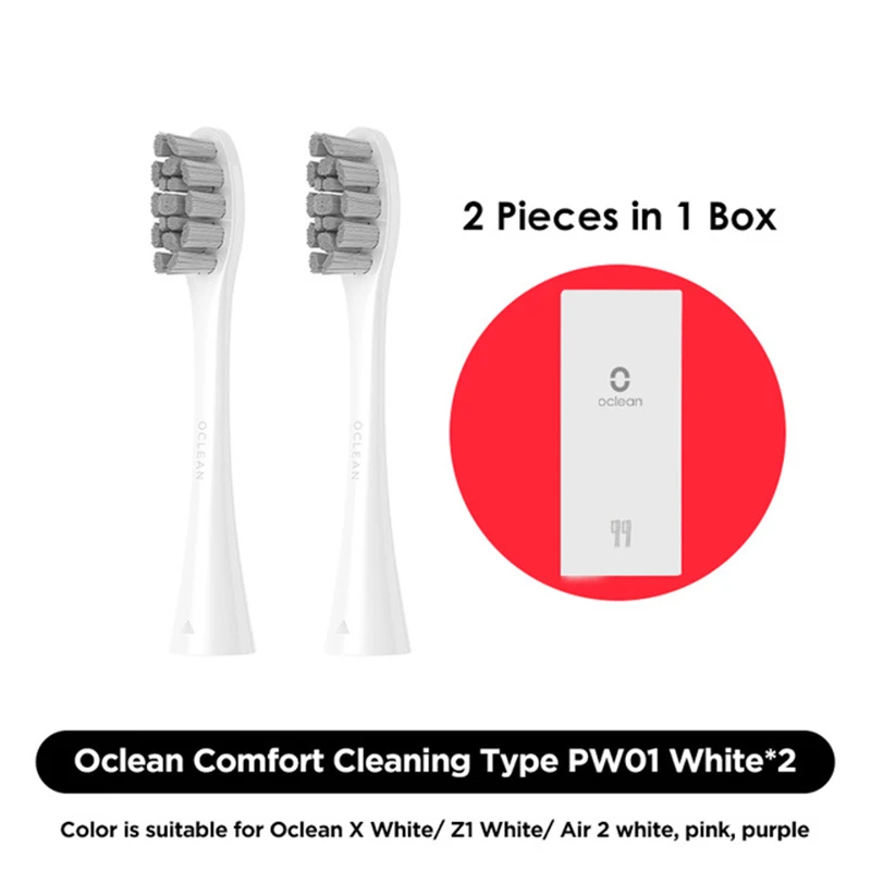 

Oclean X Pro Elite/ X Pro/ F1 /Air 2/One 2/4PCS Replacement Brush Heads for Electric Toothbrush Deep Cleaning Tooth Brush Heads