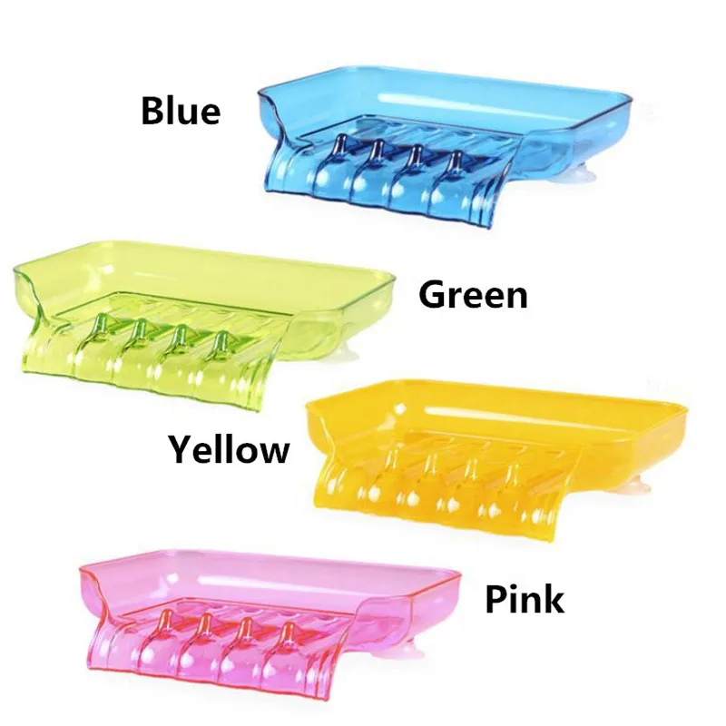 Водопад пластиковая мыльница аксессуары для ванной комнаты дренаж мыла коробка