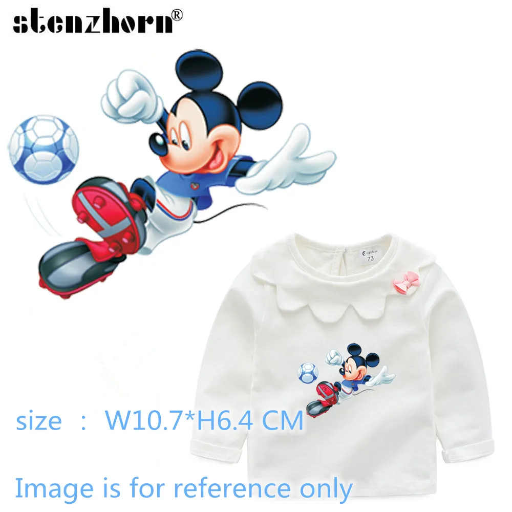 Mickey-S-21 Микки Минни теплопередачи термо клейкие Пластыри для одежды железа на переводах для одежды уровня приложения - Цвет: Mickey-S-21