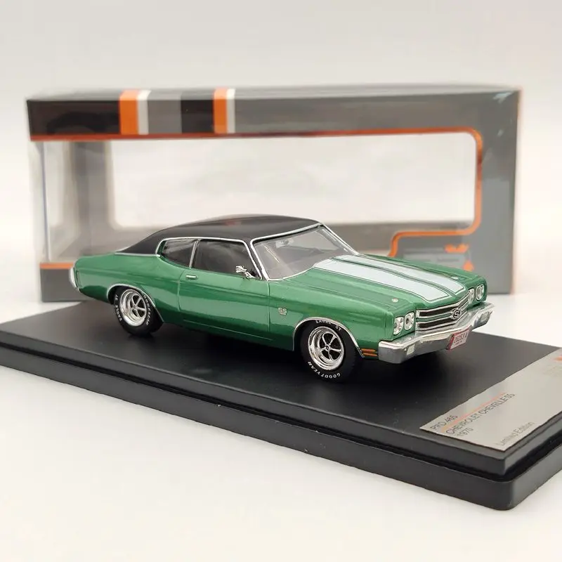 Premium X 1/43 For Ch~vrolet Chevelle SS 1970 Blue/Green Diecast Models Car Limited | Игрушки и хобби