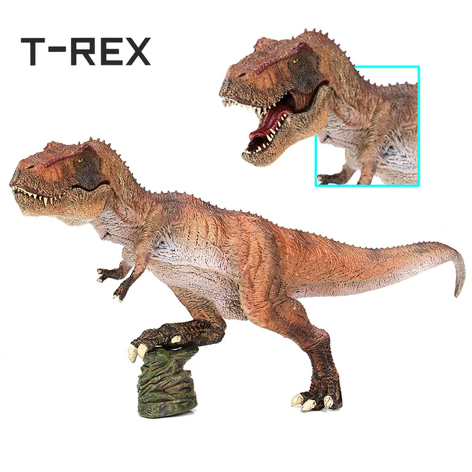 Новинка 2019 T REX модель тиранозавра Большая пластиковая Игрушечная динозавра