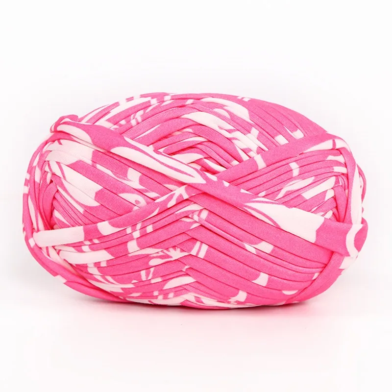 Тканевая пряжа вязаная крючком сумка крупная вязальная подушка коврик корзина