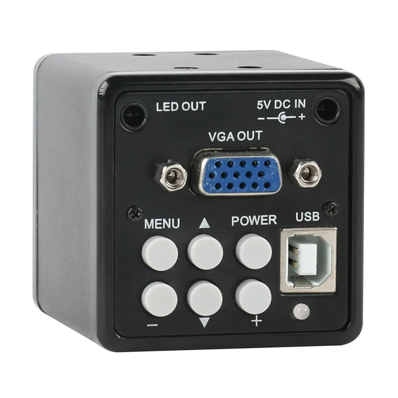 2 в 1 CCD CMOS VGA USB цифровой видео микроскоп камера набор + 56 LED Кольцевой свет