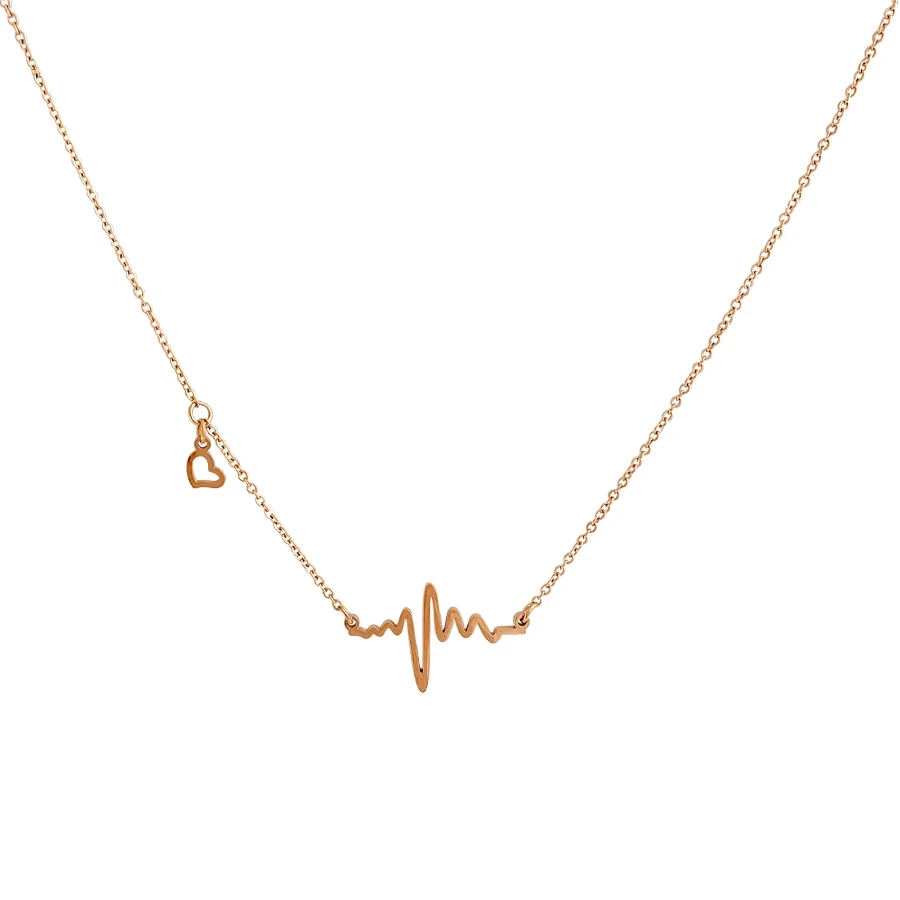 

XIAOBOACC 14K Gold Plated Chokers Necklace for Women Korean Fashion Titanium Steel Neck Chain Jewelry Wholesale