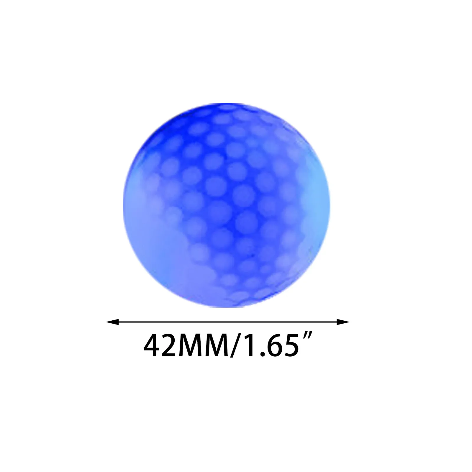 

1pcs Luminous LED Golf Ball Light-up Flashing Night Light Glowing Fluorescence Golf Balls Golfing Practice Balls