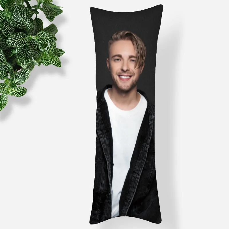 Чехол для подушки на заказ 3D с двусторонним принтом гладкая мягкая шелковая