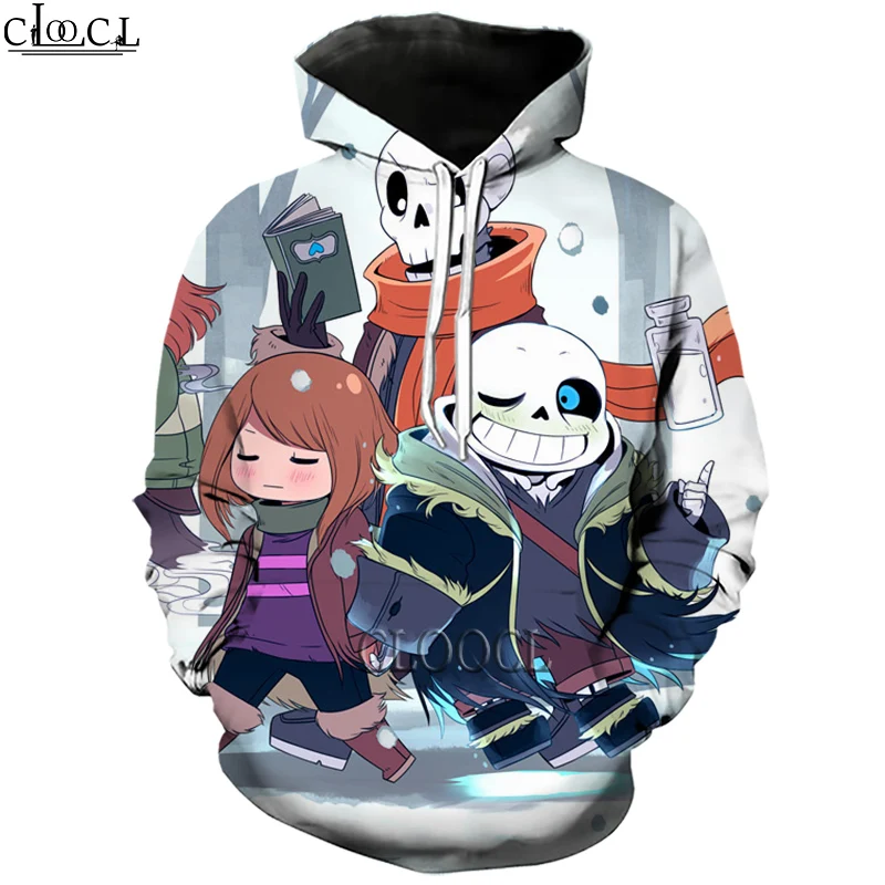 

CLOOCL Newest Popular Game Undertale 3D Print Hoodies Pullover Men for Women Autumn Fashion Hoodies Tracksuit Tops Drop Shipping