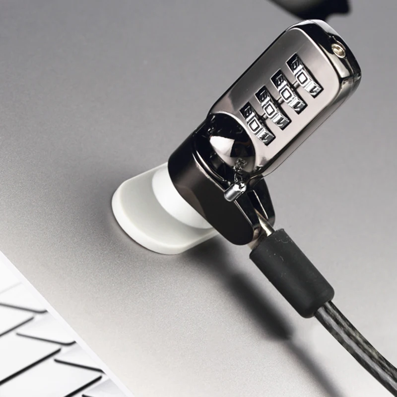 

Замок планшет отверстие Прочный Компактный портативный ноутбук база замков Ноутбук безопасности аксессуары для дропшиппинга (прямой пост...