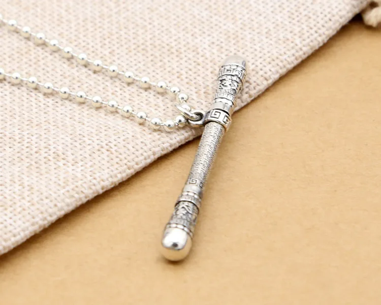 TYPE B EDC 925 серебро с латунными бусинами нож кулон уличный Паракорд DIY украшения 925 серебро с латунным снаряжение для кемпинга EDC инструменты - Цвет: TYPE B