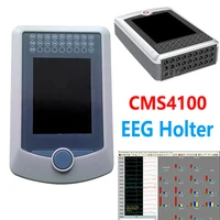 cms4100 dynamic eeg holter 24 hours record 16 channel brain electric activity system eeg machine analysis software