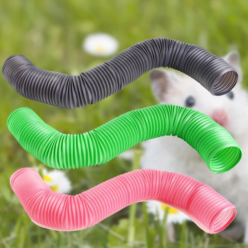 

Guinea Pig Tunnel Playing Toys Tube for Guinea Pigs Hamsters Soft Warm Tunnel MC889