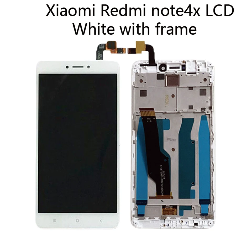 5," для Xiaomi Redmi Note 4x ЖК-дисплей с сенсорным экраном edge AAA качество ЖК-дигитайзер сборка части