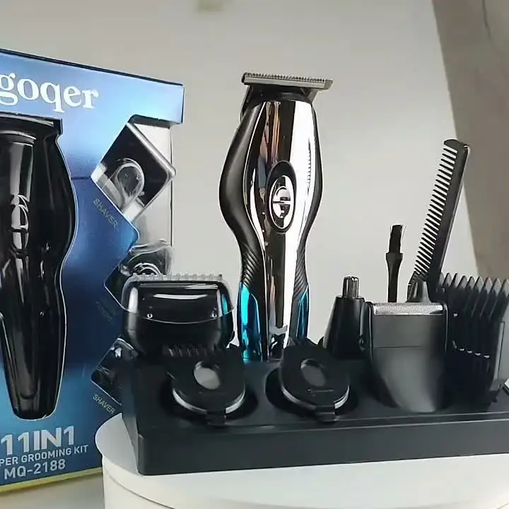 

Man's Grooming Kit 6 in 1Cordless Electric Trimmer Shaver for Men