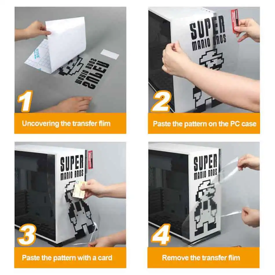 Игровые наклейки для чехла Марио | Дом и сад