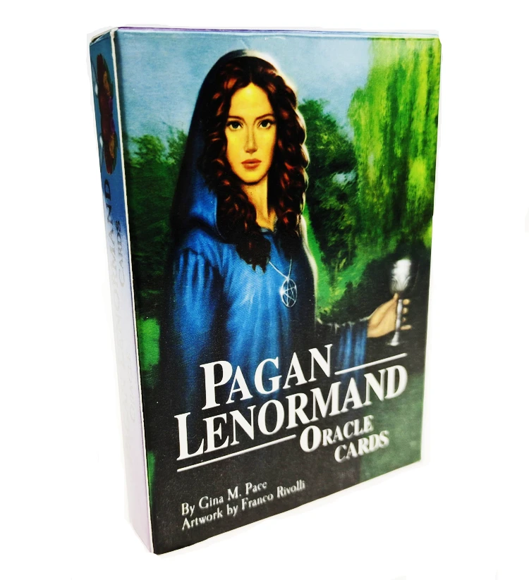 Языческие карты Lenormand Tarot epic ink witch circle of life зеленые глифы lenormand настольная игра в PDF