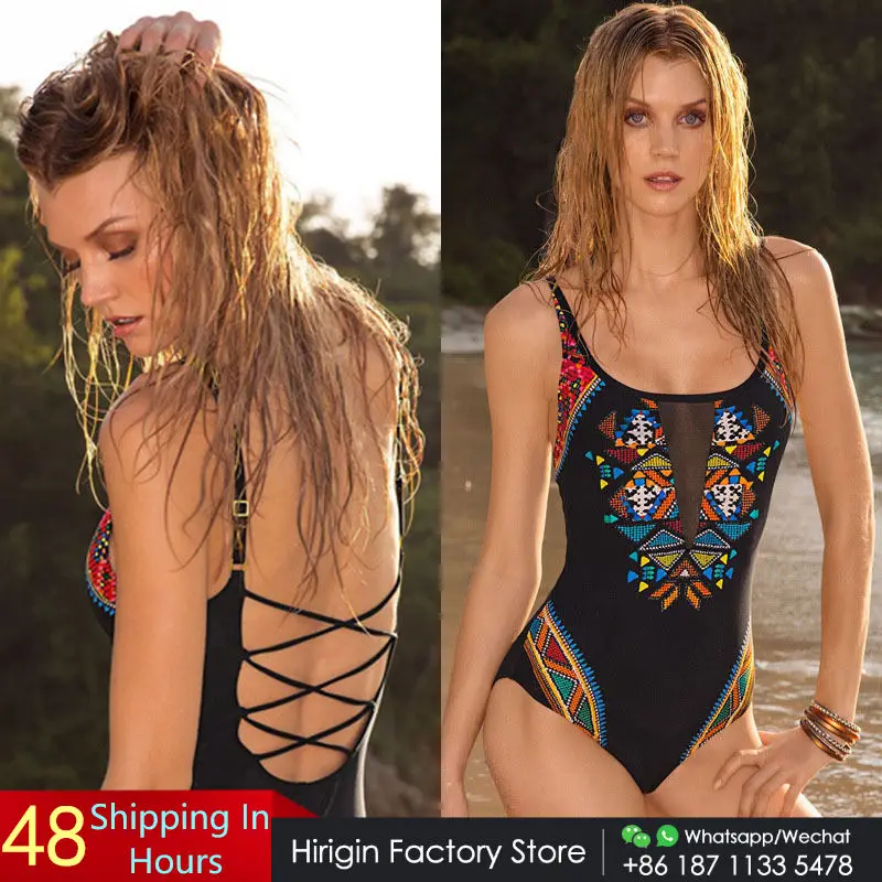 Новое поступление 2017 пикантный Женский цельный купальник купальный костюм