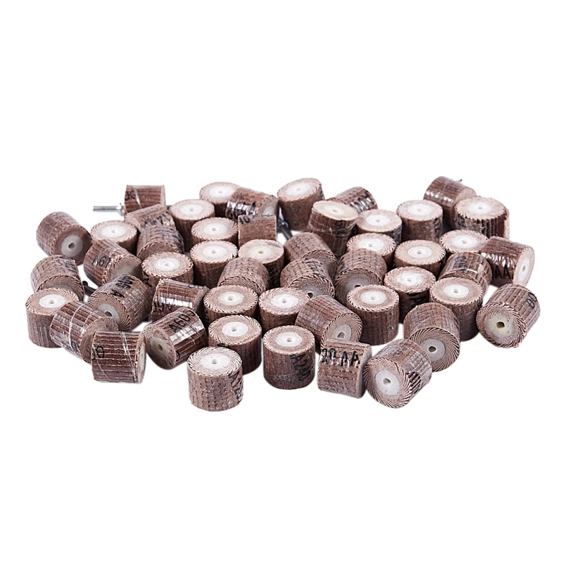 50 шт. хвостовик монтируется заслонки колеса с 1/8 дюйма Mandre0.4Inch X0.4 абразивный щиток