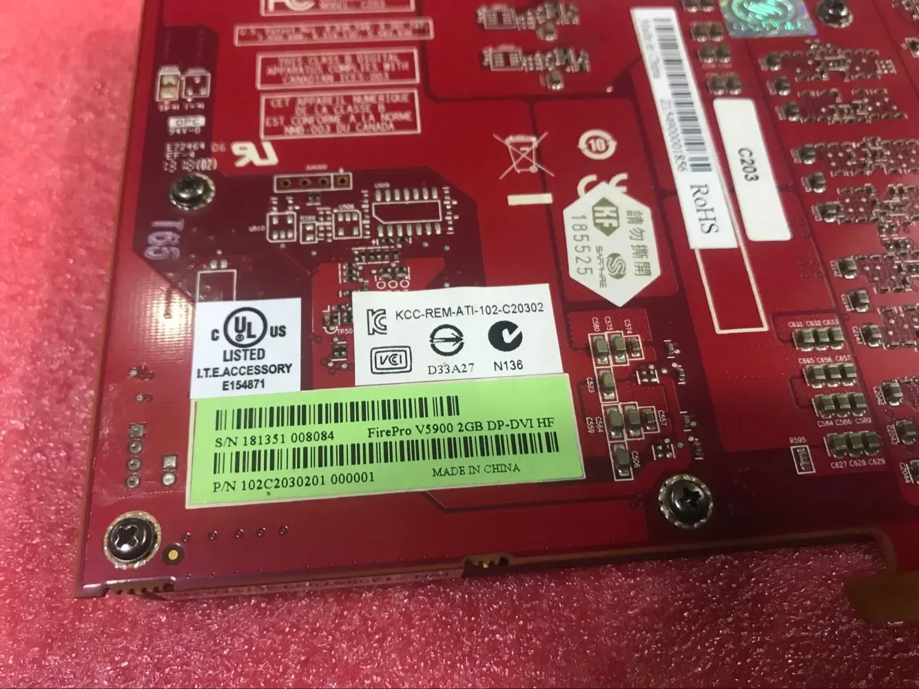 Профессиональная Видеокарта Sapphire AMD FirePro v5900 2 ГБ с Q4000 q2000 q600|Фланцы| |