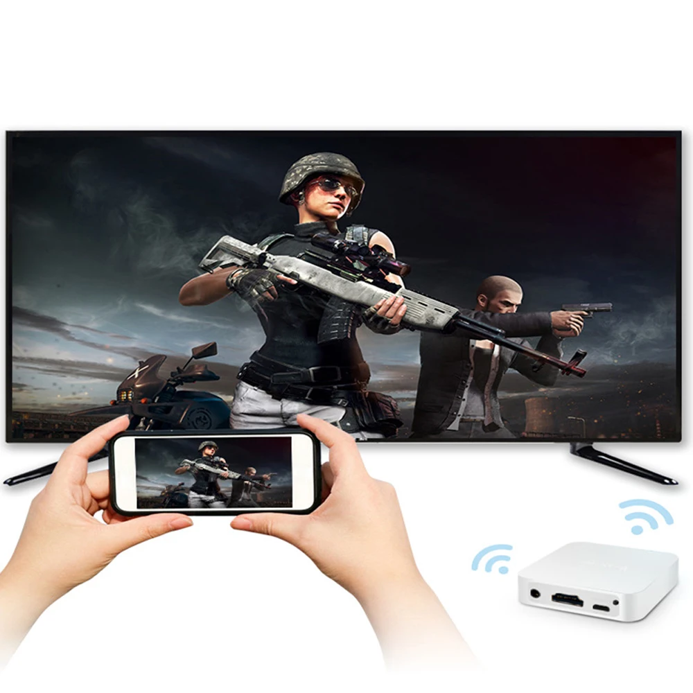 Автомобильный беспроводной Wi Fi дисплей Anycast экран зеркальная AV карта видео
