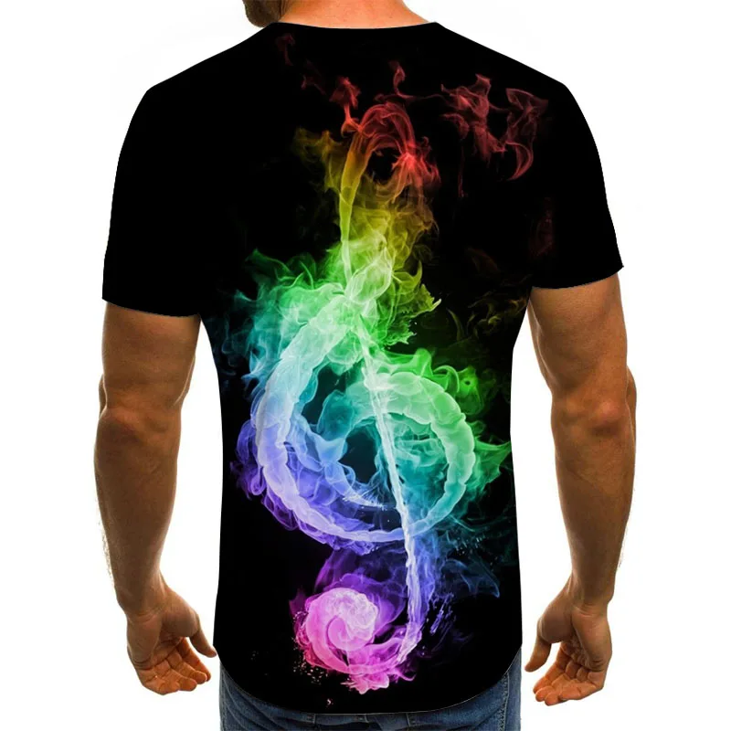 New High Quality Cool T-shirt Men Women Hot 3d Print Short Summer Tops Tee Hot Style Funny guitar T Shirts long sleeve t shirt