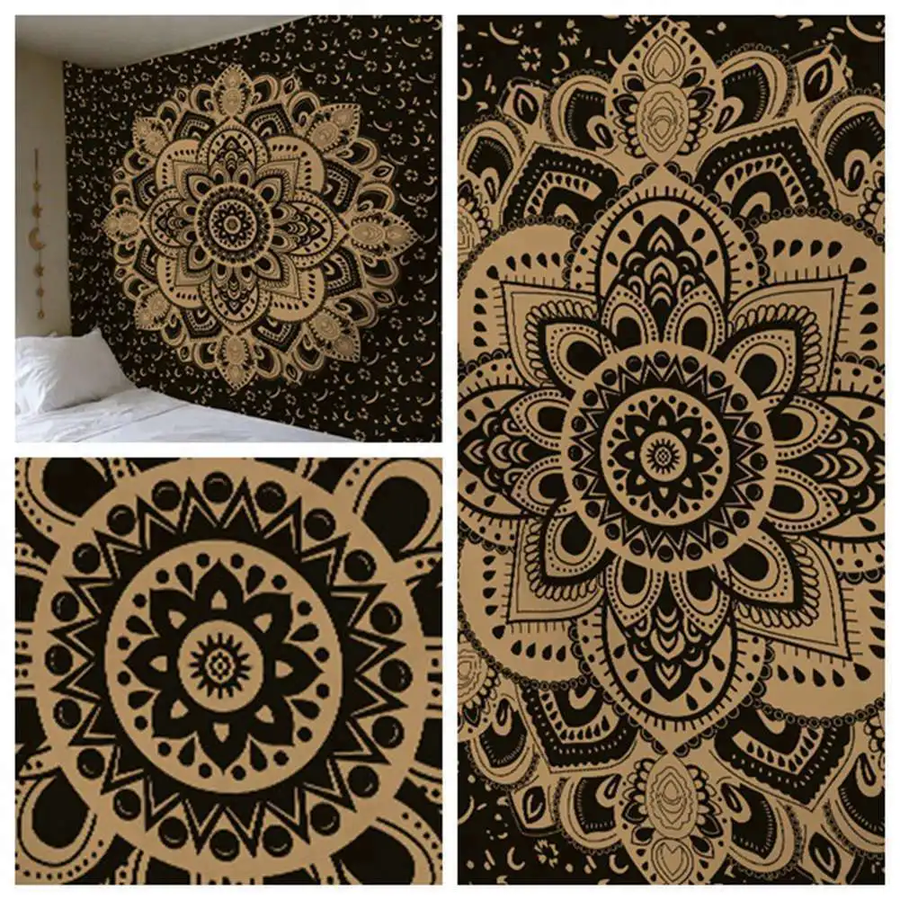 

Mandala Home Decoration Tapestry Wall Decoration Hippie Bohemian Decorative Sheet Yoga Mat Sofa Blanket