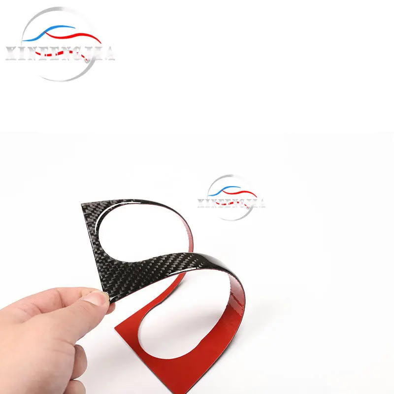 

Real Carbon Fiber Car Interior Front Center Control Air Conditioner AC Adjust Panel Trim For Mercedes-Benz C Class W204 12-14