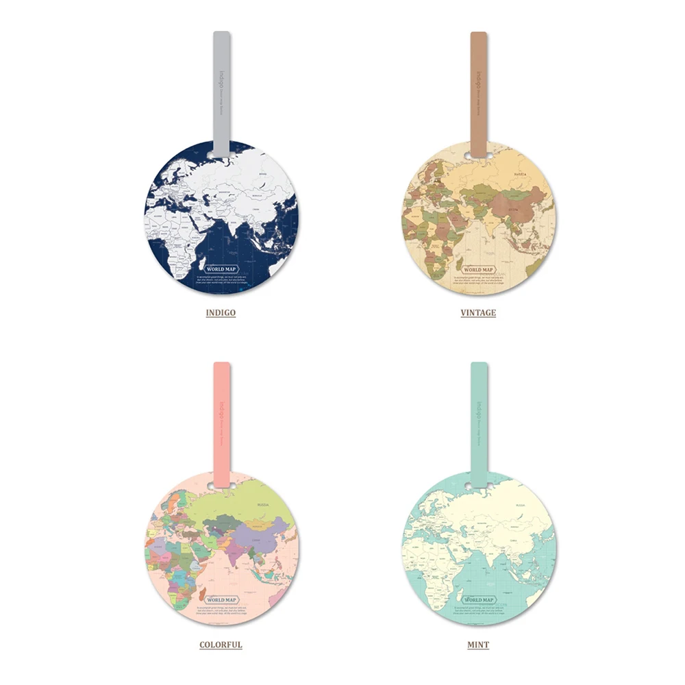 Модная карта багажная бирка женские дорожные аксессуары силикагель чемодан ID