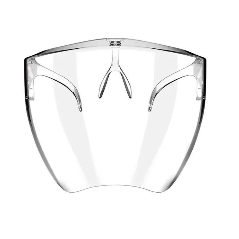 1 ПК полная защита лица прозрачный Пластик Безопасность маска предотвращает
