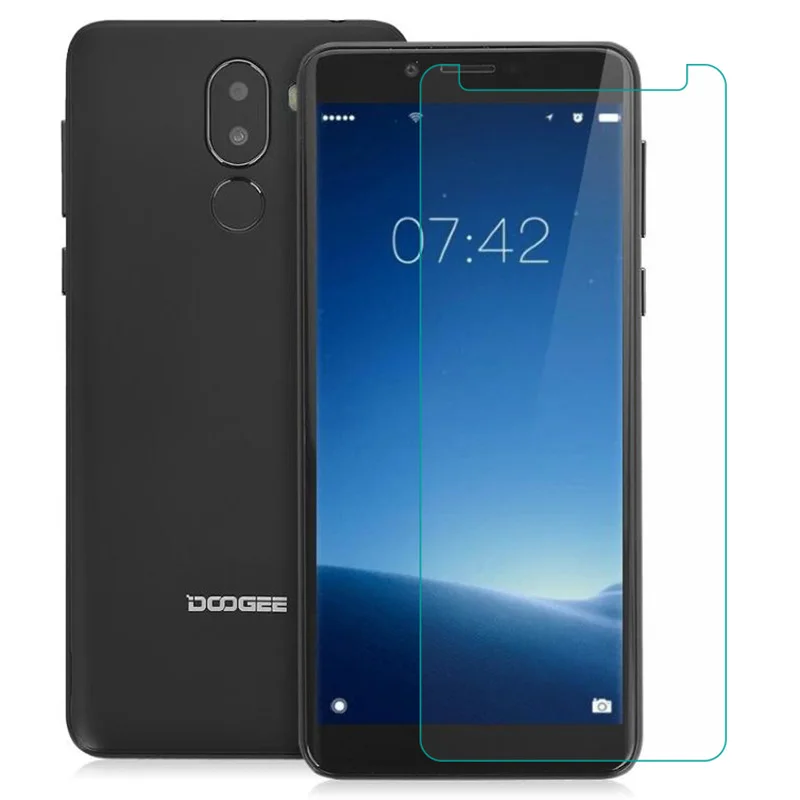 Закаленное защитное стекло Для Doogee X60 2 шт. 9H 2.5D высокое качество на X60L защитная