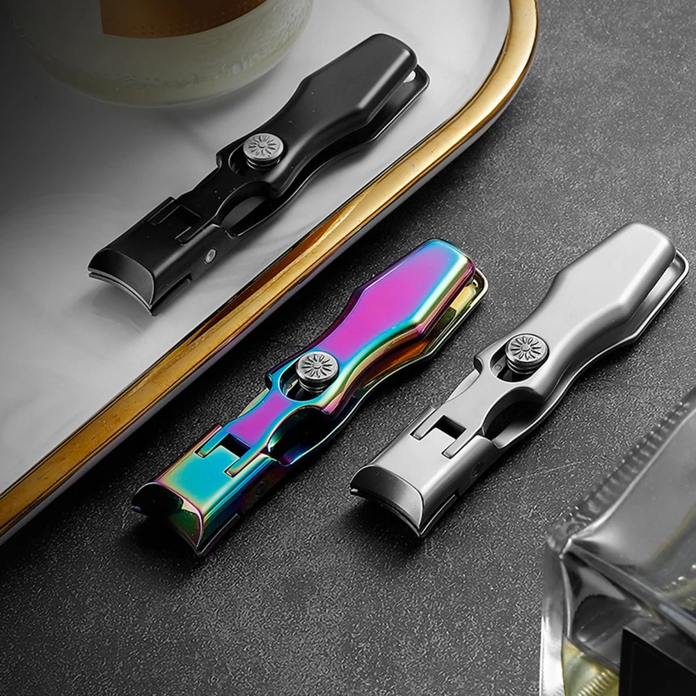 

Nail Clipper Super Sharp Portable Stainless Steel Anti-Splash Wide Jaw Opening Toenail Scissors Pliers Pedicure Tool for Travel