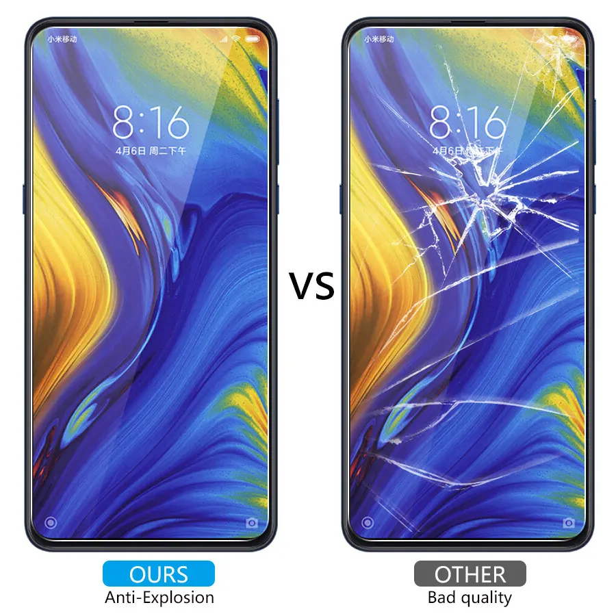 2 шт./лот 9H закаленное стекло для Xiaomi Redmi Note 9S 9 Pro Max K30 Защита экрана 8 7 K20 8T 8A 9Т