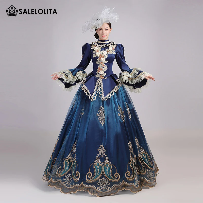 Эксклюзивное темно синее платье для рождественской вечеринки женское на южную