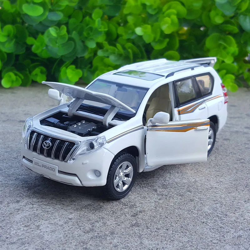 Новинка 1:32 Toyota PRADO SUV Литые и игрушечные автомобили модель автомобиля со звуком