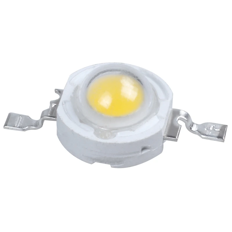 

10 Pieces High Power 2 Pin 3W Warm White LED Bead Emitters 100-110Lm