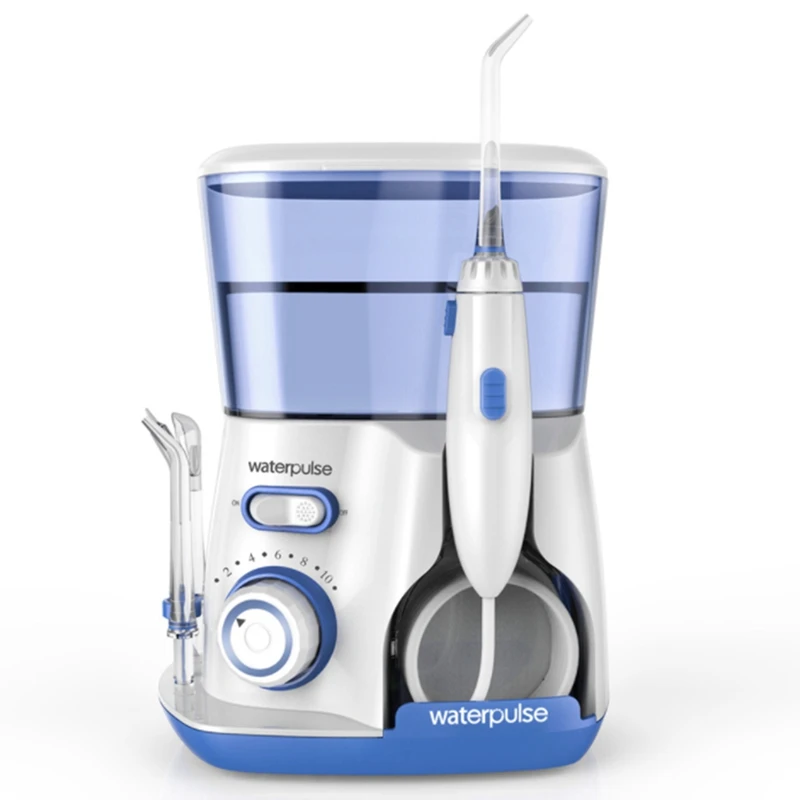 

Water Flosser ,Oral Irrigator with 800ML Detachable Water Tank Water Pick for Braces Care,Teeth Cleaner EU Plug