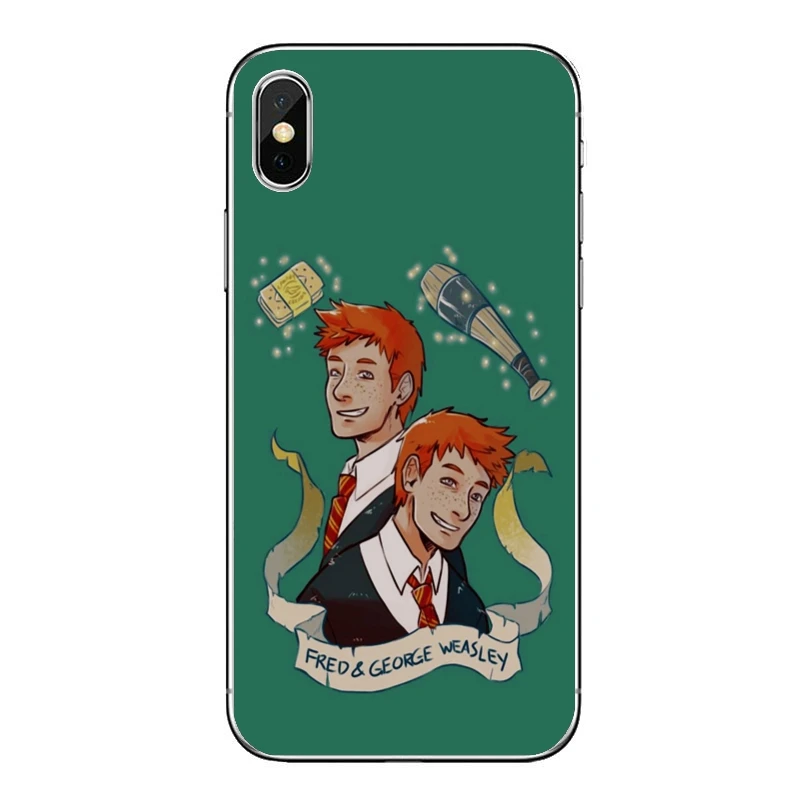 Fred and George Weasley twins Phone Case For Samsung Galaxy M30 J8 J7 J5 Pro J6 J4 Prime A6 A8 A9 Plus J3 2018 2017 | Мобильные
