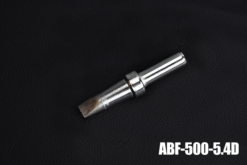 A-BF, серия 500, ПАЯЛЬНЫЕ НАКОНЕЧНИКИ, 8 шт., для паяльной станции 205 H, медное ремесло, устойчивые к окислению и коррозии - Цвет: ABF-500-5.4D