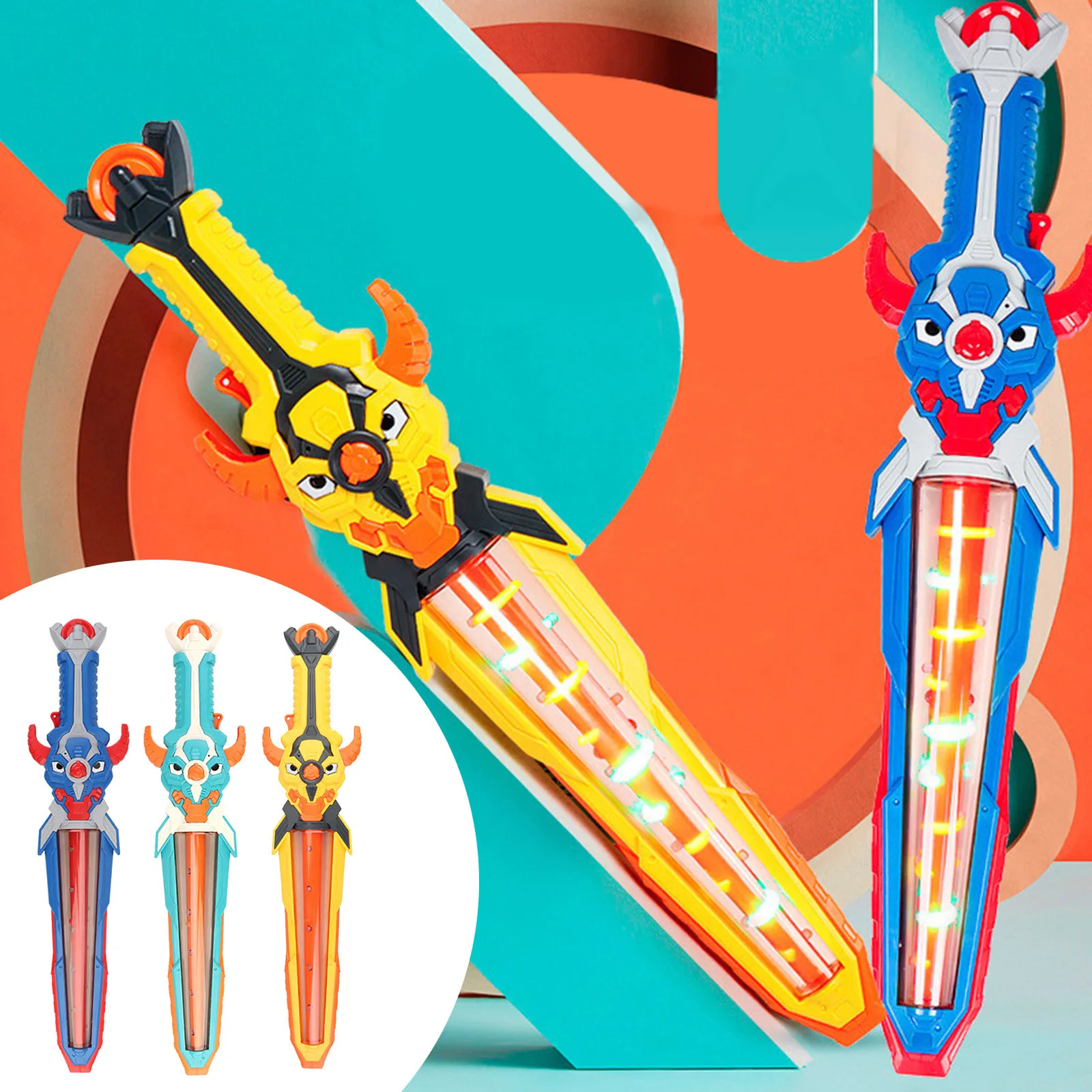 51 см творческие детские светящиеся великолепные мечи игрушки для музыки веселые