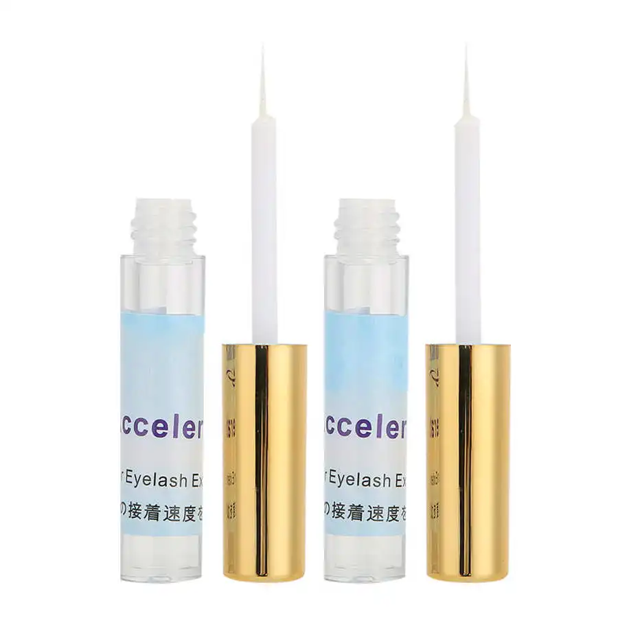 Клей для ресниц акселератор 2 бутылки Портативный Акселератор наращивания