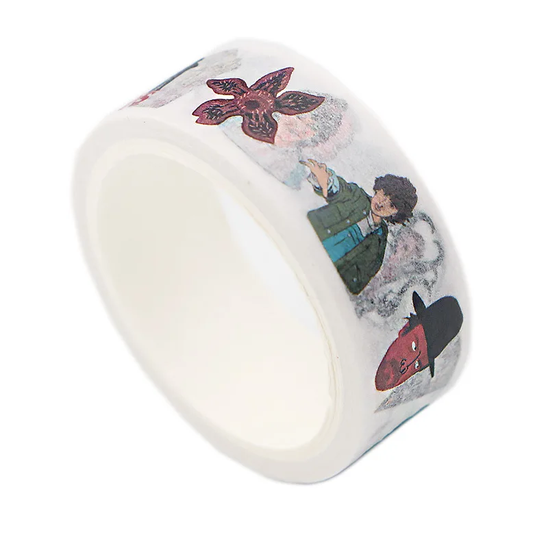 

Strange Things Hand Account Washi Tape Album Diary Decoration DIY Colorful Tape Stationery Adhesive Tape AL2958