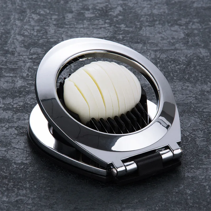 

Stainless Steel Fancy Egg Cutter Egg Segmentation Multi-function Kitchen Tools