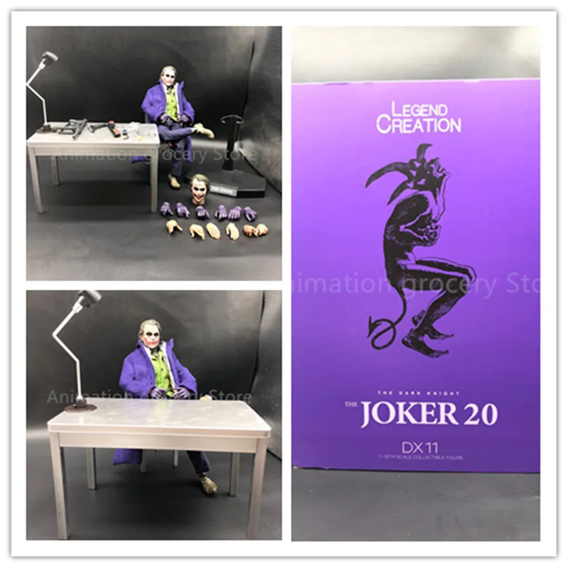 30cm nowy wariant stylu prawdziwe ubrania Ver. Joker mroczny rycerz Joker PVC figurka-Model kolekcjonerski