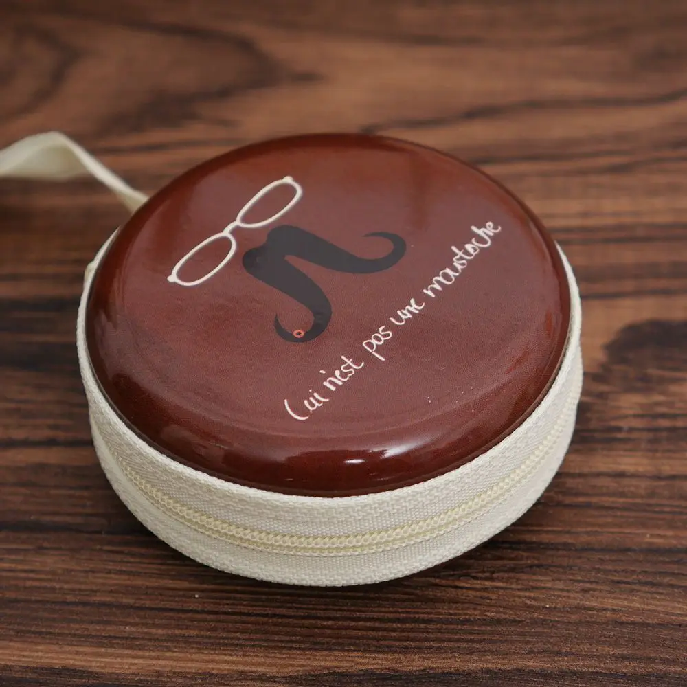 Мини-сумка на молнии для хранения наушников и SD-карт футляр переноски легкие