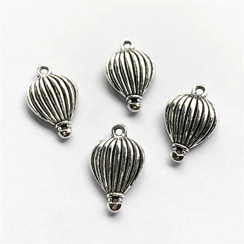 

18pcs 21x13mm Hot Air Balloon Connector Pendants Charms Jewelry Making DIY WomenNecklace Bracelet Handmade Craft Accessories
