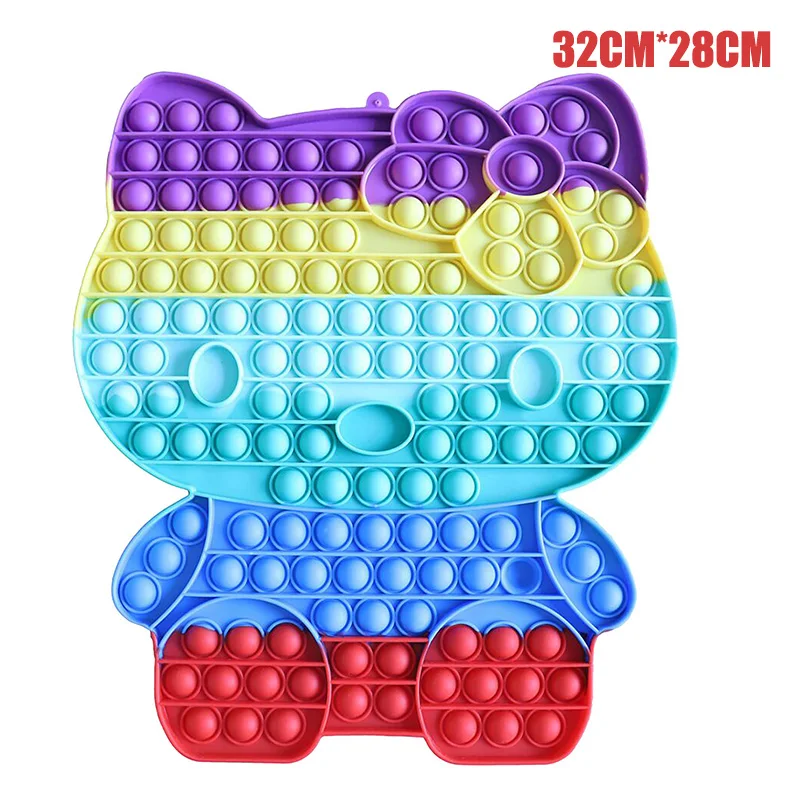 Большой размер 40 см 30 Popete Радужный Пузырь Игрушки для взрослых игрушки снятия
