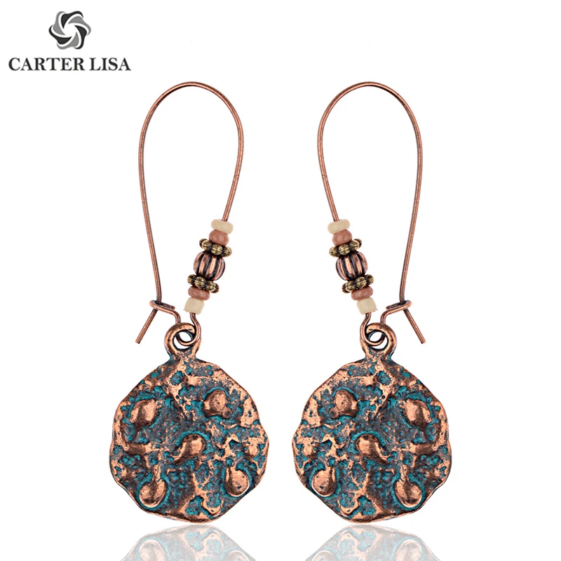 CARTER LISA индийский цыганский богемский бисер круглые жемчужины для женщин