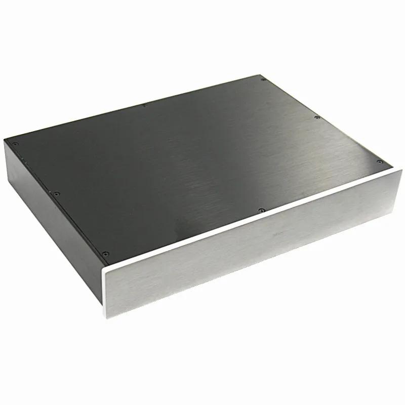 430*70*308 мм алюминиевое шасси Предварительный усилитель декодер оболочка коробка |
